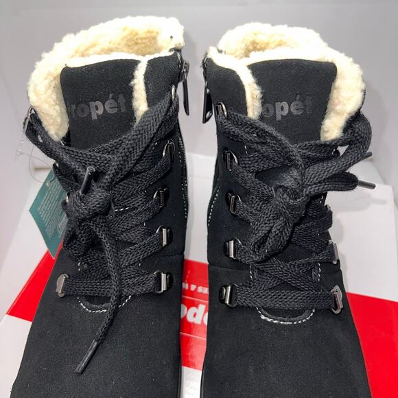 Propét Demi Women's Black Suede Bootie, Size 9.5 - Picture 2 of 9